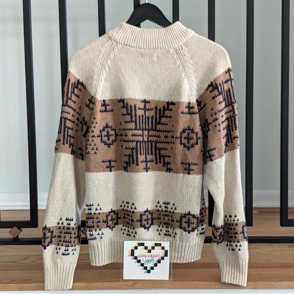 Vintage Vivre Fall Knit Southwestern Jumper - Picture 5 of 5